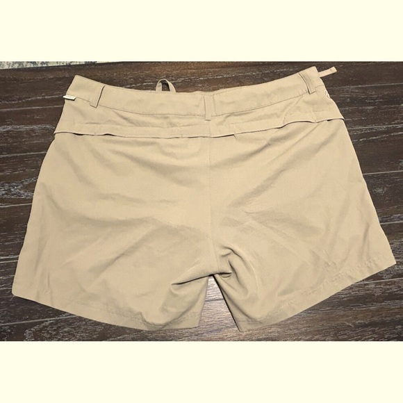 Magellan Outdoors Falcon Lake  Shorts Dark Tan Plus Size 1X (16/18) - Picture 6 of 11